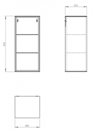 Kolona TITAN 90, otvorena