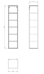 Kolona TITAN 180, otvorena